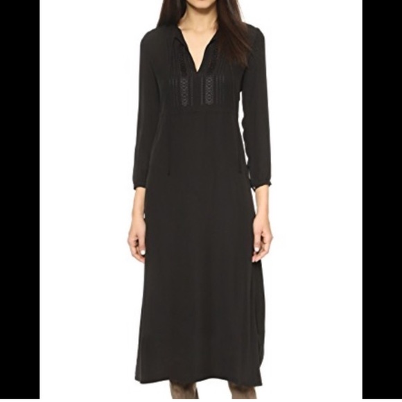 Theory Dresses & Skirts - Theory long black silk dress